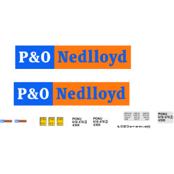 P&O Nedlloyd Container - 40...