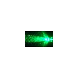 Klar grøn superbright LED 3 mm
