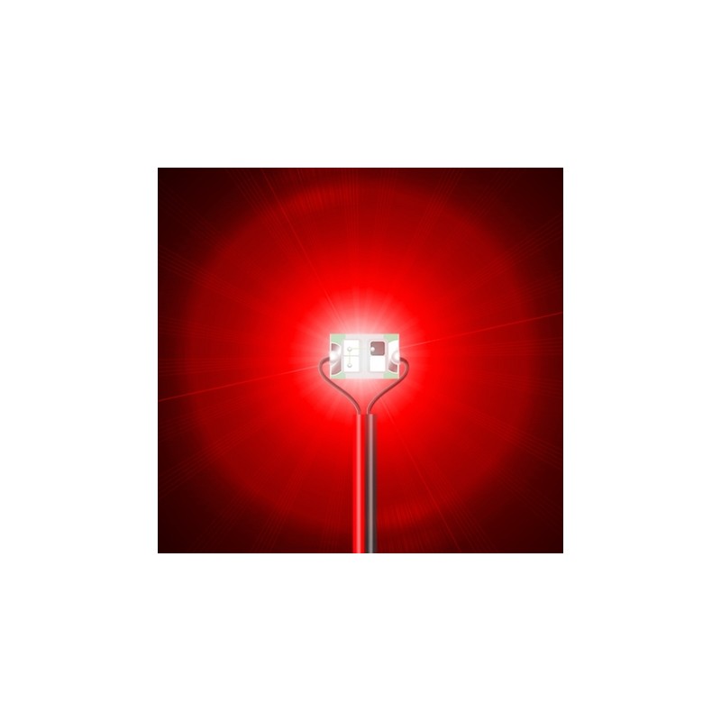 Rød "blink" SMD LED -  0805