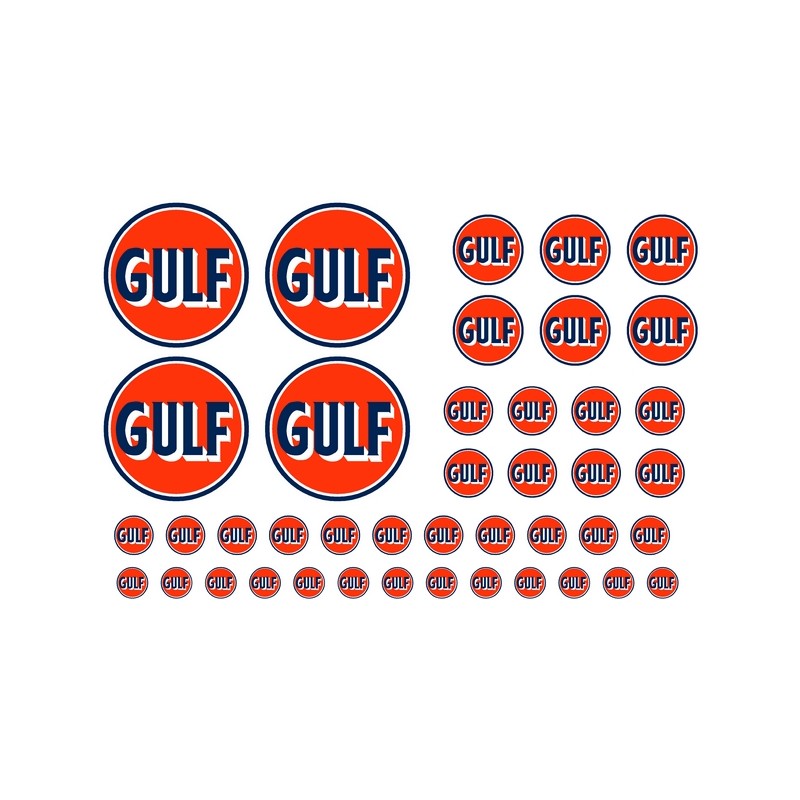 Gulf logo - gammel