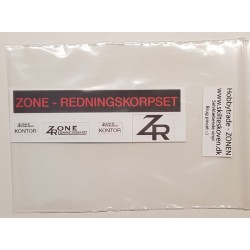 Zone Redningskorps - vinyl mærker