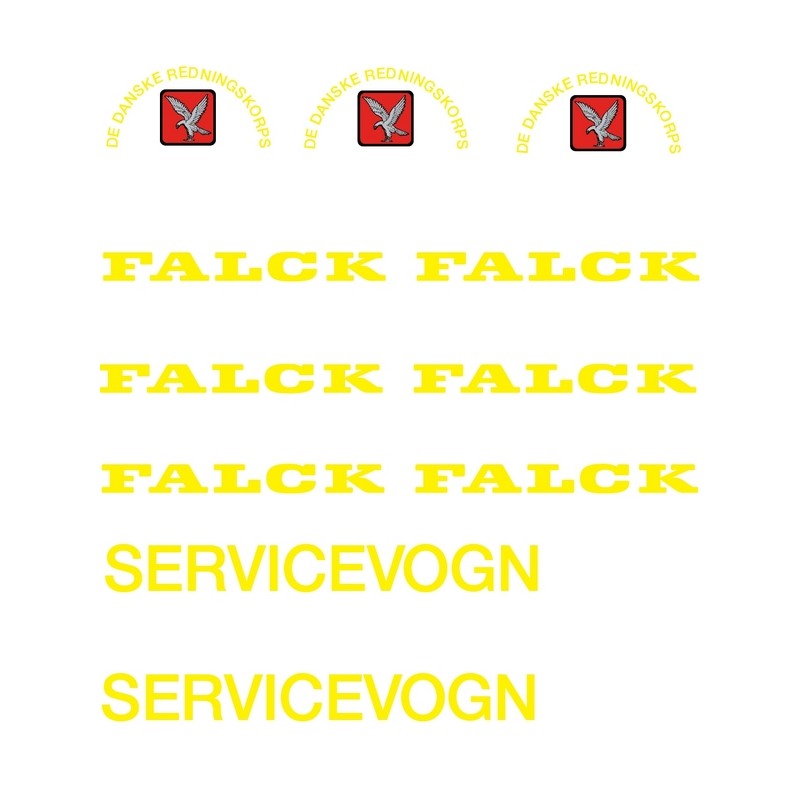 Falck-Zonen Servicevogn
