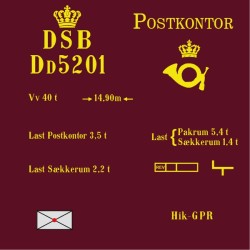 DSB DD postvogn