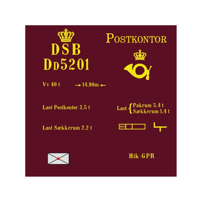 DSB DD postvogn