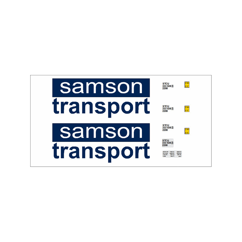 Samson Transport Container - 20 fod