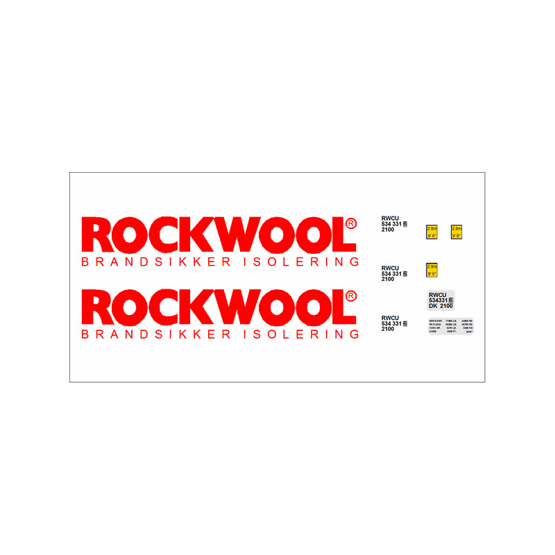 Rockwool Container - 20 fod