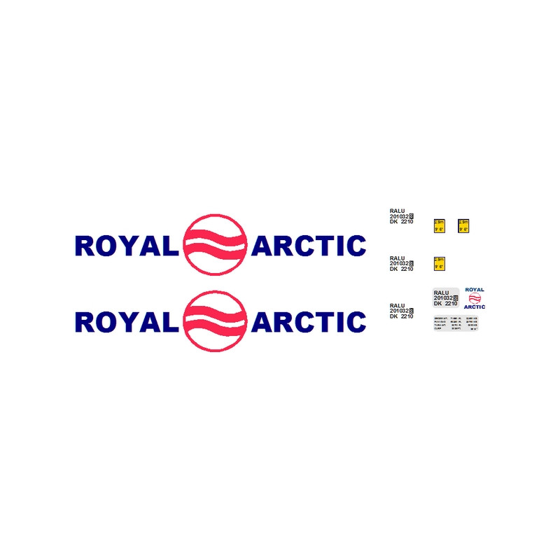 Royal Artic Line Container - 20 fod