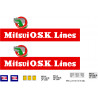 Mitsui O.S.K. Lines Container - 40 fod